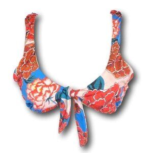 The Bikini Lab Floral Swim Top Size: M - NEW
